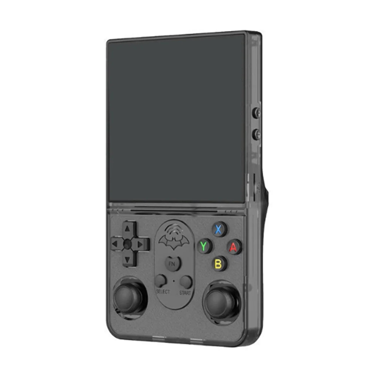 2025+S600 وحدة تحكم ألعاب ريترو 128G مفتوحة المصدر لينكس 4.0 بوصة IPS شاشة مشغل فيديو محمول مع 18000+ لعبة أسود