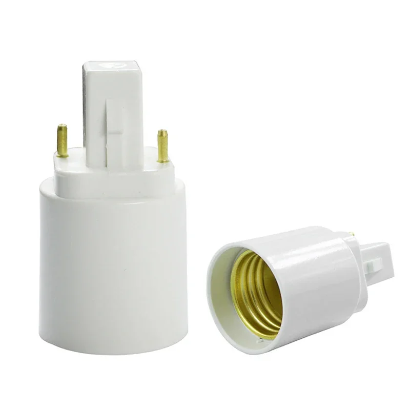 LED G24 To E27 Adapter Socket Halogen G24d-1 CFL Light G24d-2 Base Converter E27 To G24 Bulb Holder Adapter Converters