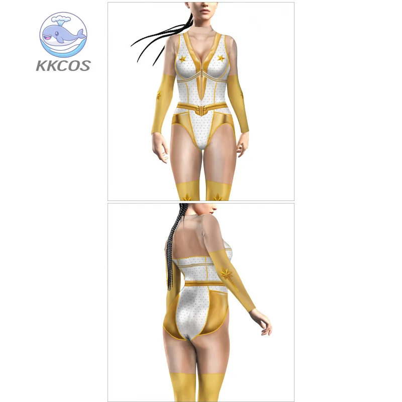 زي فيلم الأولاد زي ضوء النجوم آني التأثيري للنساء رومبير مطبوع بذلة حفلة Zenti ارتداءها للهالوين