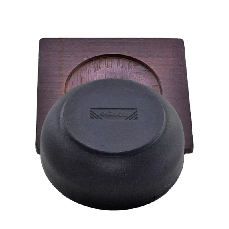 Korean Stone Pot Bibimbap Special Cast Iron Bowl Commercial Bridge Rice Noodle Bowl for Japanese Korean Cooking Raw Iron Pot