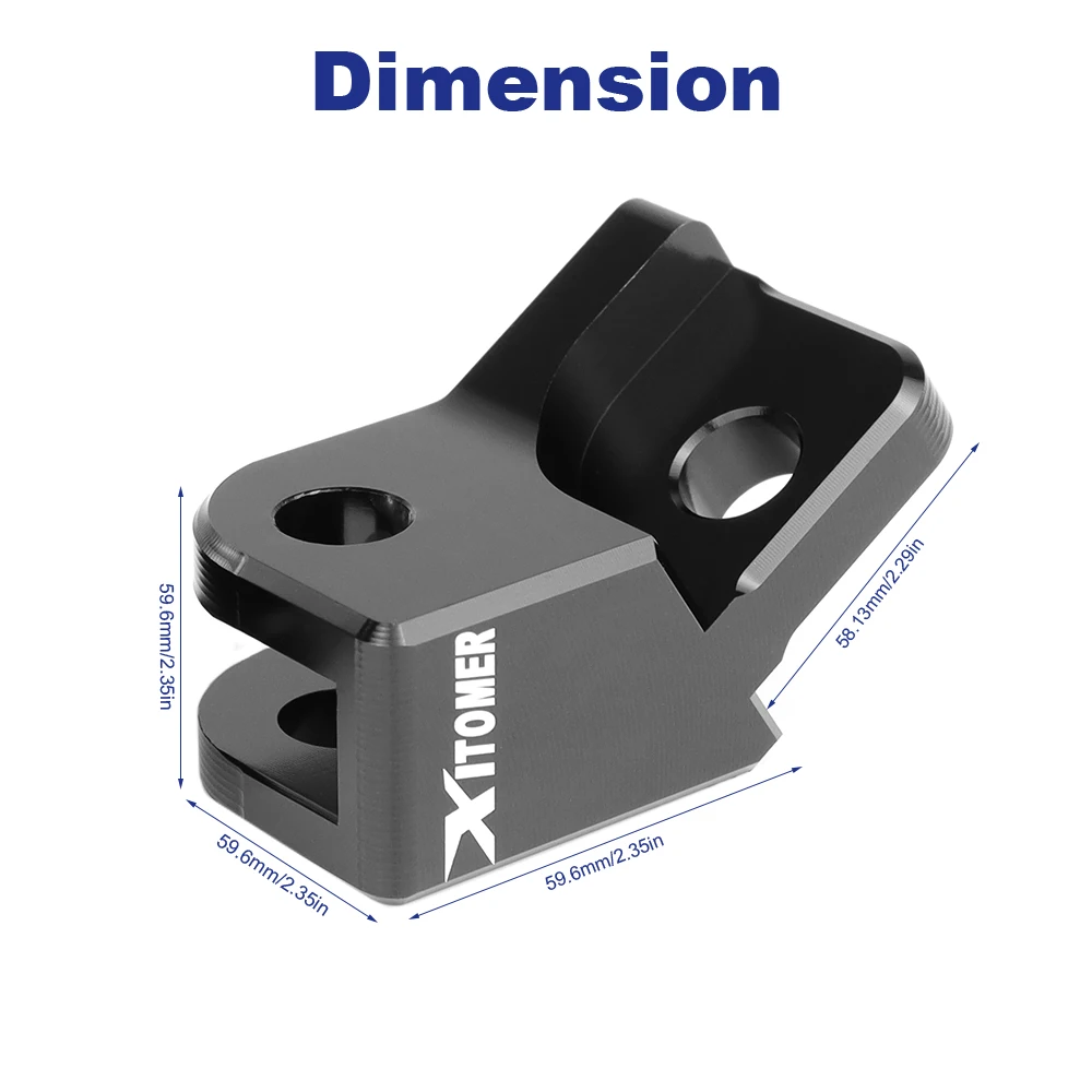 Motorcycle Passenger Foot Rest Fit For Yamaha MT-09 MT-09 SP MT09 2021-2025 XSR900 XSR 900 2022-2024 Foot Peg Lowering Brackets