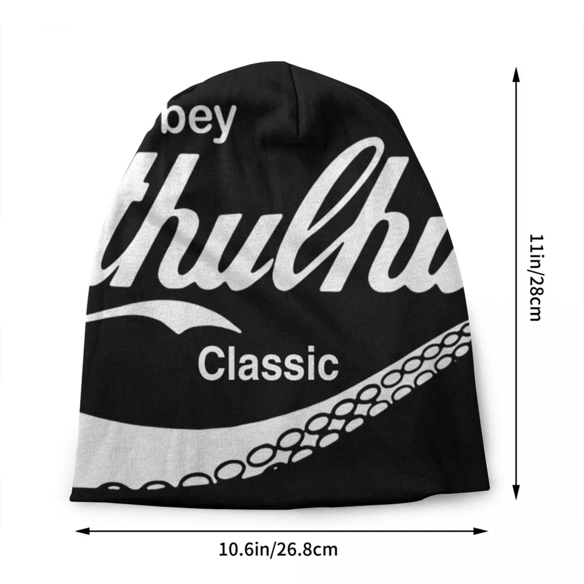 Fashion Brand Call Of Cthulhu Funny Bonnet Hat Knit Hats Men Women Fashion Unisex Lovecraft Winter Warm Beanies Cap