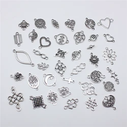 20pcs Earring Making Charms Findings Geometric Connector Charms For Earring Making Bracelet Making