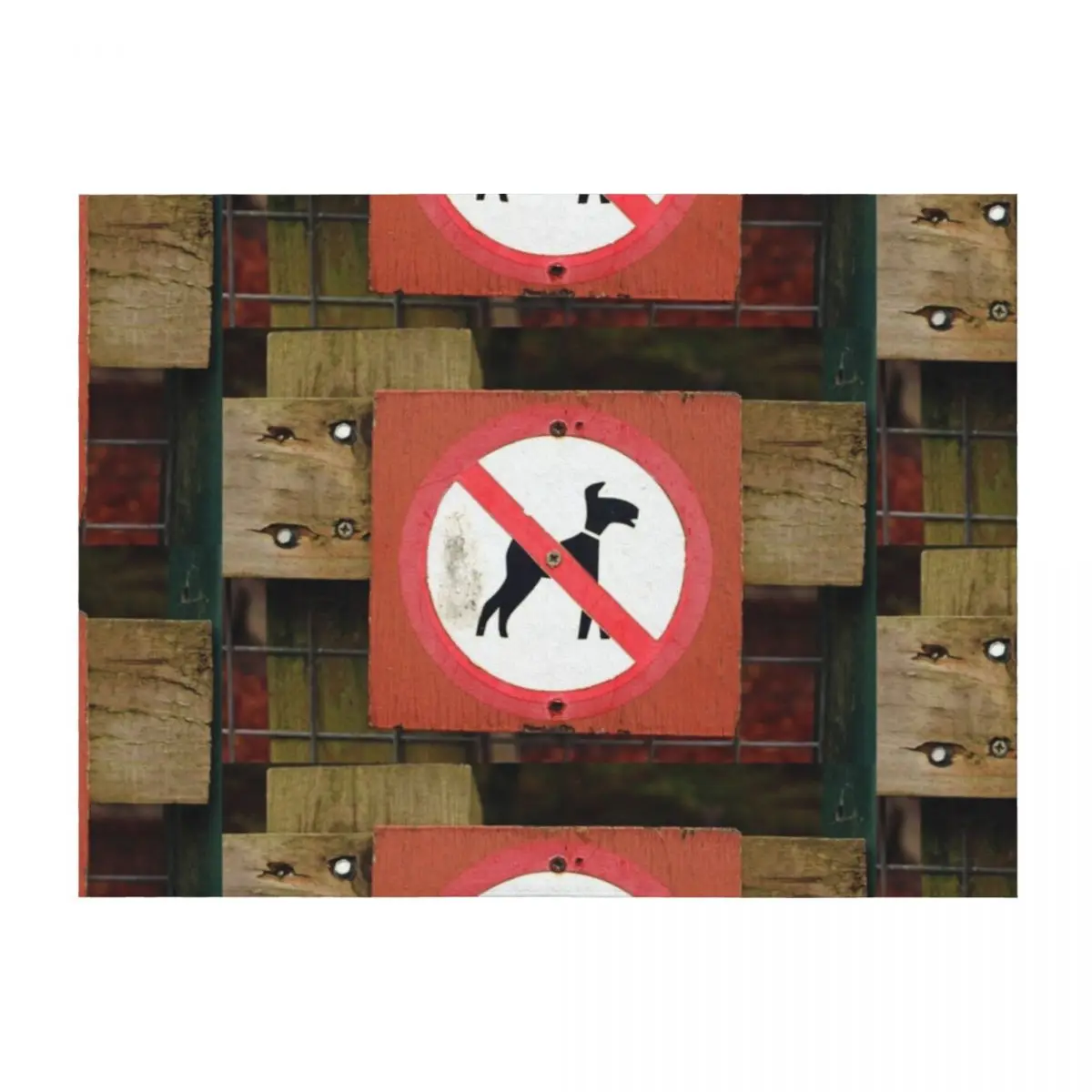 

No Dogs Throw Blanket Fashion Sofas Thermal Blankets For Bed Quilt Blankets