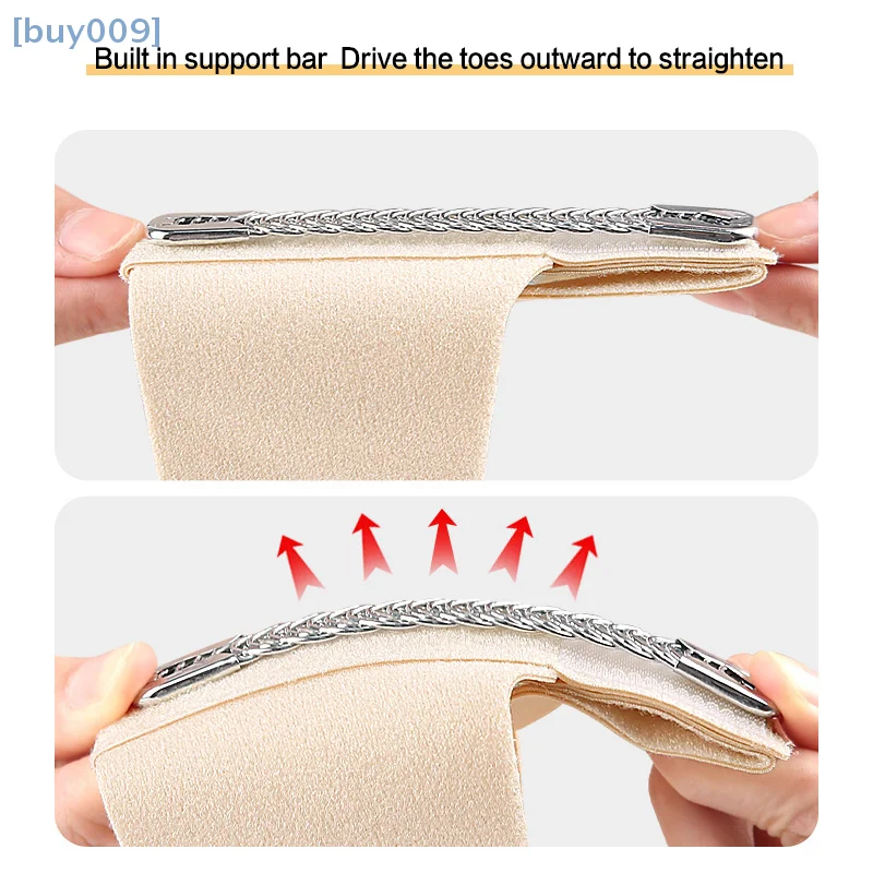 الورم مصحح فاصل أصابع القدم الكبير مع حزام قابل للتعديل تو أداة تقويم العظام تنفس أروح هدفين للعناية بالقدم
