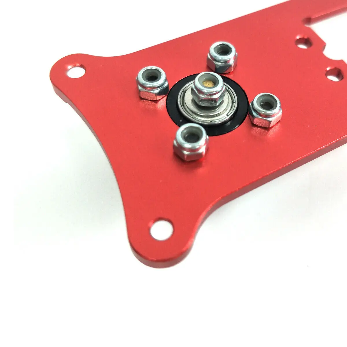 1Set 3.5/4/4.5/5 inch Rudder Tray with CNC Anodized Rudder Arm KIT for RC Servo