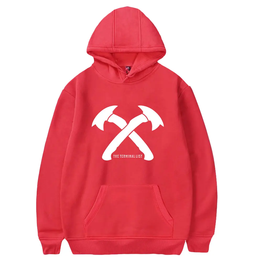 The Terminal List Hoodie Unisexแขนยาวผู้หญิงผู้ชายHooded Sweatshirtอเมริกันทีวีซีรีส์เสื้อผ้าแฟชั่น