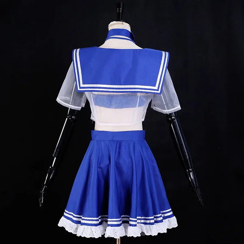 【Wetrose】In Stock Shylily Lily Cosplay Costume Kitty Killer Whale Sexy Jk School Sailor Suit Uniform Full Set Wig Halloween Xmas