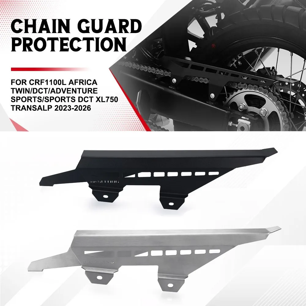 

For HONDA CRF1100L AFRICA TWIN/DCT/Adventure Sports/Sports DCT XL750 TRANSALP 2023-2024-2025-2026 Motorcycle Chain Guard Cover