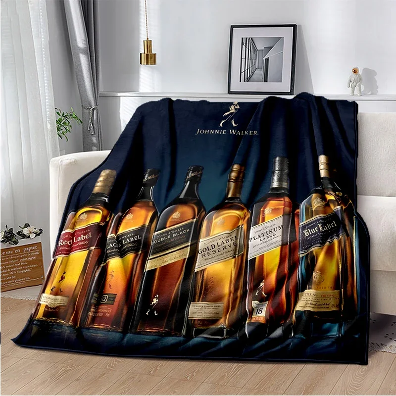 

J-johnnie-walker blanket soft and comfortable living room sofa bed portable flannel blankets bedroom decoration gift bedspread