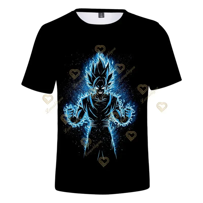 Maglietta Dragon Ball per uomo maglietta stampata Dragon Ball Z Streetwear top 2023 Goku Vegeta T-Shirt stile Harajuku da uomo 100-4XL