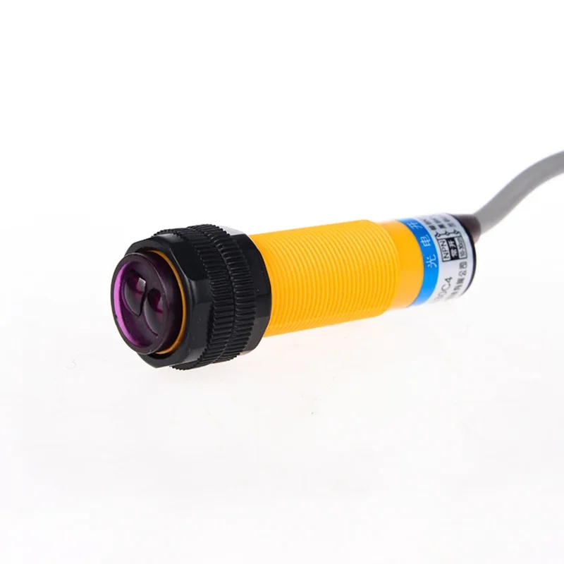 Photoelectric Switch Proximity Switch NPN Normally Open Infrared Reflection Sensor 30cm Adjustable