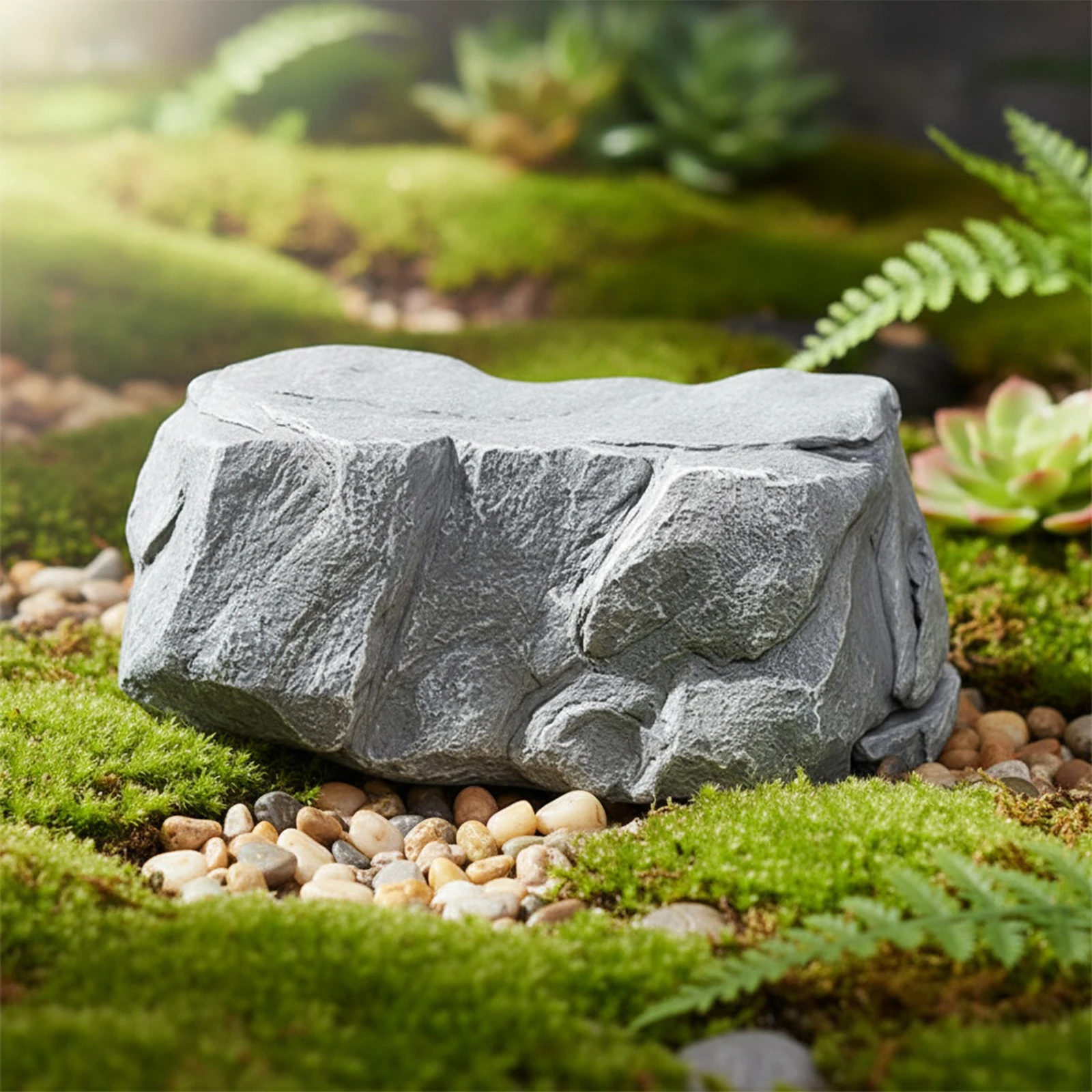 

Outdoor Hidden Key Storage Rock Large Size Realistic Hidden Key Holder Looks & Feels Like Real Stone for Outdoor Garden Or Yard