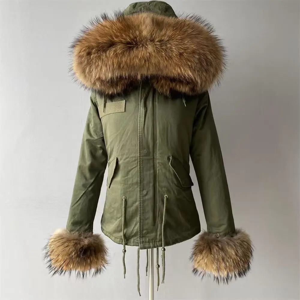 Jaxmomoy Damen Wintermantel