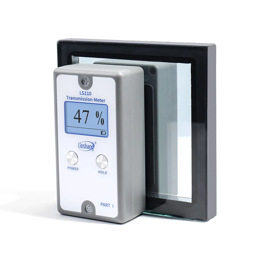 Medidor de Transmisión de Luz Visible Automático de Grado Profesional LS110 para Películas Solares y Parabrisas