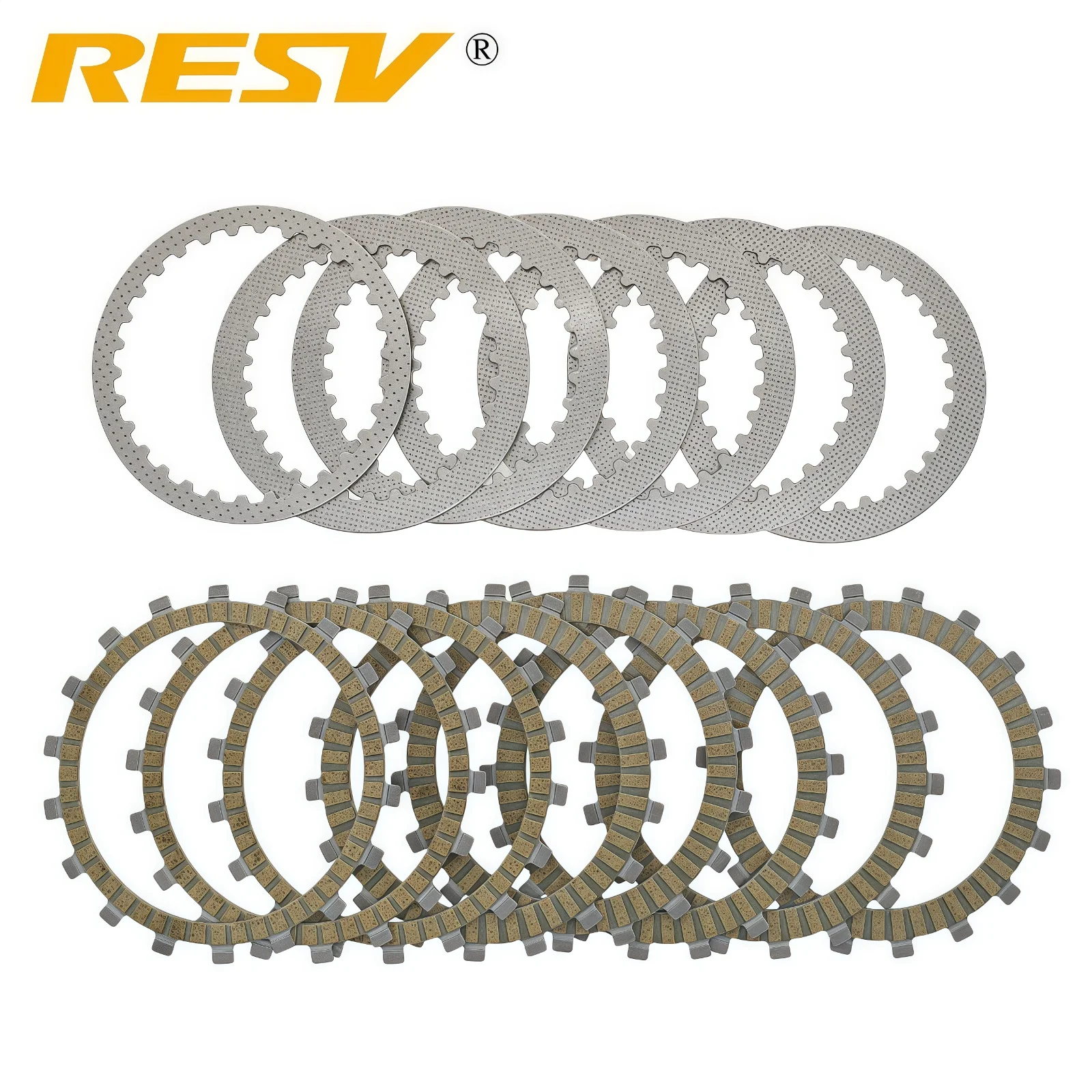 RESV for BMW R1200GS R1200R R1200RS R1200RT R1250GS R1250RT R 1200 1250 R GS RT RS Clutch Friction Steel Plate Discs