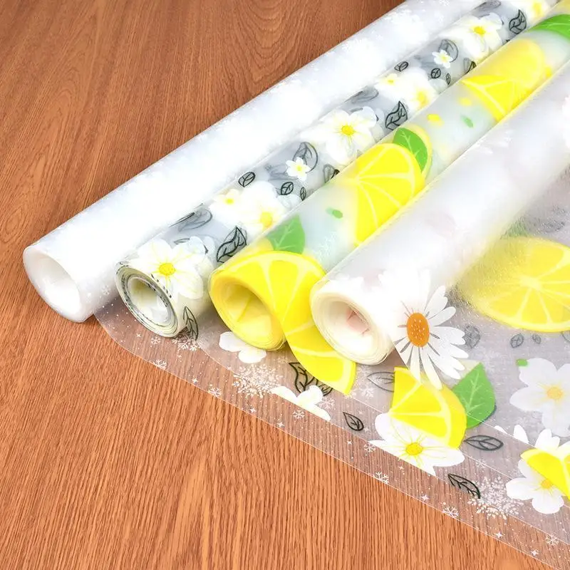Versatile Kitchen Cabinet Liner Drawer Mat Waterproof Oil Proof Shelf Paper Pad For Modern Home Cupboard Organizer