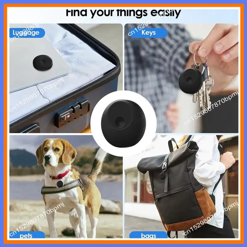 

Bluetooth-трекер BAAE, поиск ключей работает с Find My, свободное оповещение, сменная батарея, локатор идентификаторов для автомобильных сумок