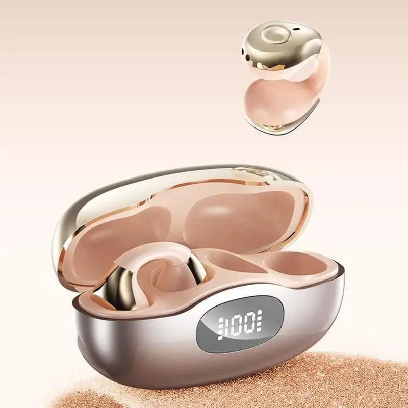 Беспроводные наушники с ушными крючками Легкие спортивные наушники Эргономичные удобные наушники с шумоподавлением Эстетический дизайн
