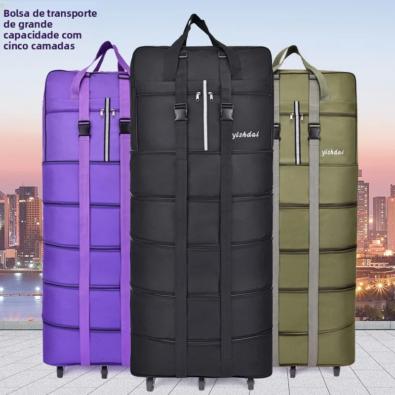 super-large-capacity-luggage-bag-travel-bag-foldable-158-air-cargo-bag-for-studying-abroad-moving-storage-bag-oxford-cloth