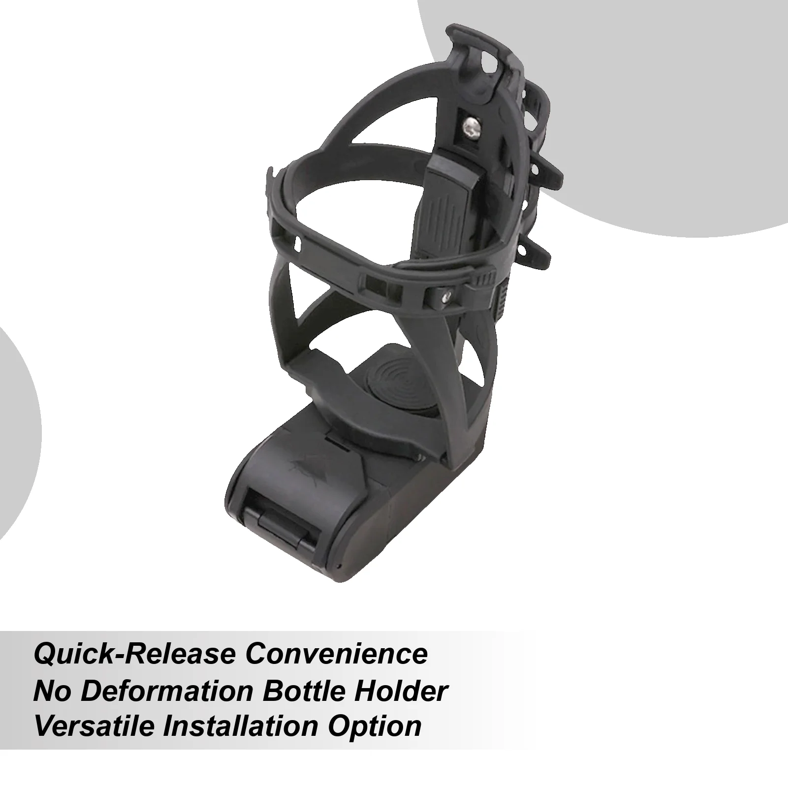 

Bicycle Water Bottle Cage Lightweight Bike Bottle Holder with Detachable Tool Box Nylon Multifunctional Water Bottle Bike Mount