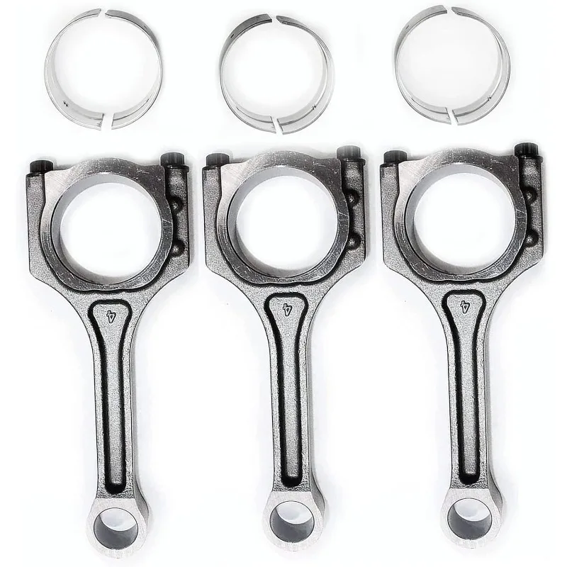 

3pcs Connecting Rod 119717-23000 for Yanmar 3TNV76 3D76 for Komatsu PC20MR-2 PC20MR-3 PC22MR-3 PC26MR-3 Excavator Engine
