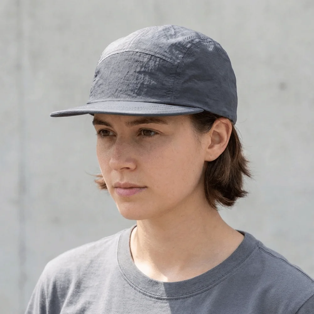 Fashion Color Matching Baseball Cap Quick-drying Korean Style Hiking Camping Hat Breathable Short Brim Peaked Cap Running Cap