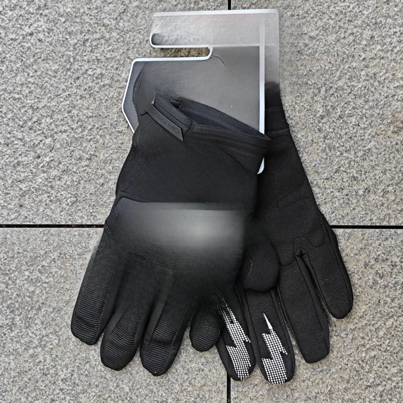 Unisex Anti-slip Full Finger Riding gloves Breathable Shock Absorbing Screen Protective Offroad Motorbike ATV D
