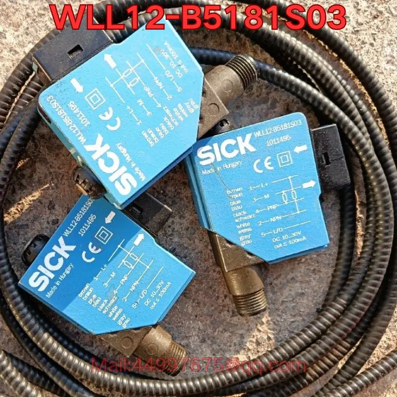 Second-hand WLL12-B5181S03 sensor function test is normal Latest Pricing for 2026