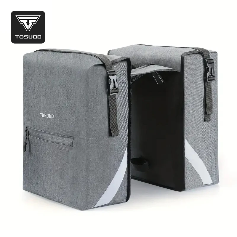 

TOSUOD 29L Large Capacity Bike Pannier, Waterproof Double Side Rear Bag for Mountain Bicycle Cycling Accessories
