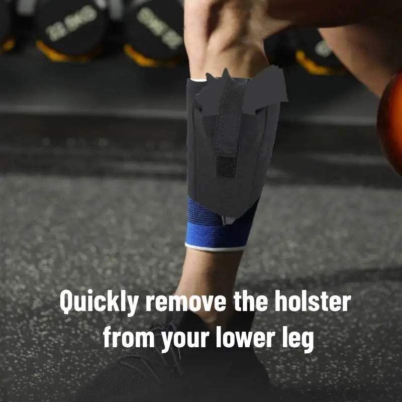 حافظة مسدس مخفية للجنسين للرجال والنساء، تناسب Glock 19/43X/17 1911، ذات الاستخدام المزدوج كحافظة للكاحل والعجل #1