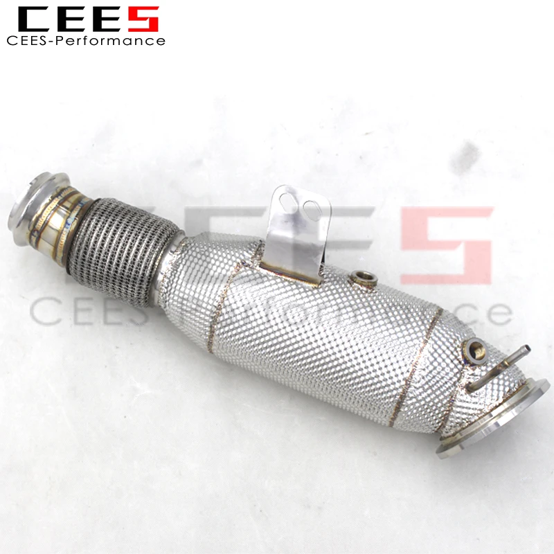 

CEES Downpipe Exhaust for BMW M240/M240i F22 M235i 3.0T 2017-2025 Car Exhaust System Stainless Steel Catless Downpipe