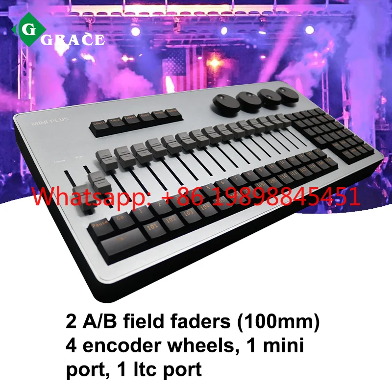 Igreslite MA Mini Plus DMX512 Console Portable Stage Lighting Controller