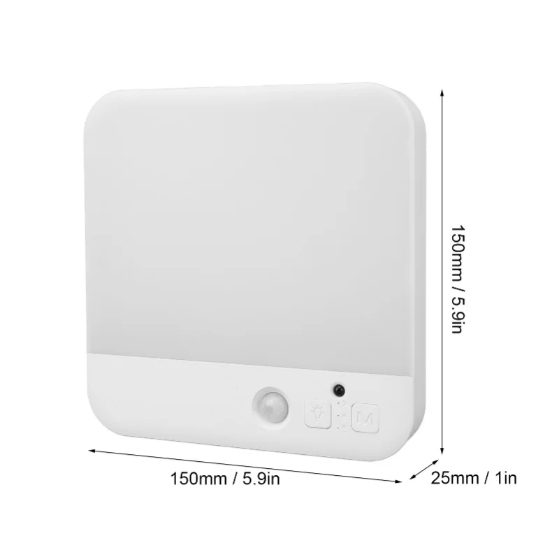 Motion Sensor Ceiling Light 4200mAh 3 Light Modes 3 Sensing Modes 3 Color Temp LED Motion Ceiling Light For Hallway Stair Walk