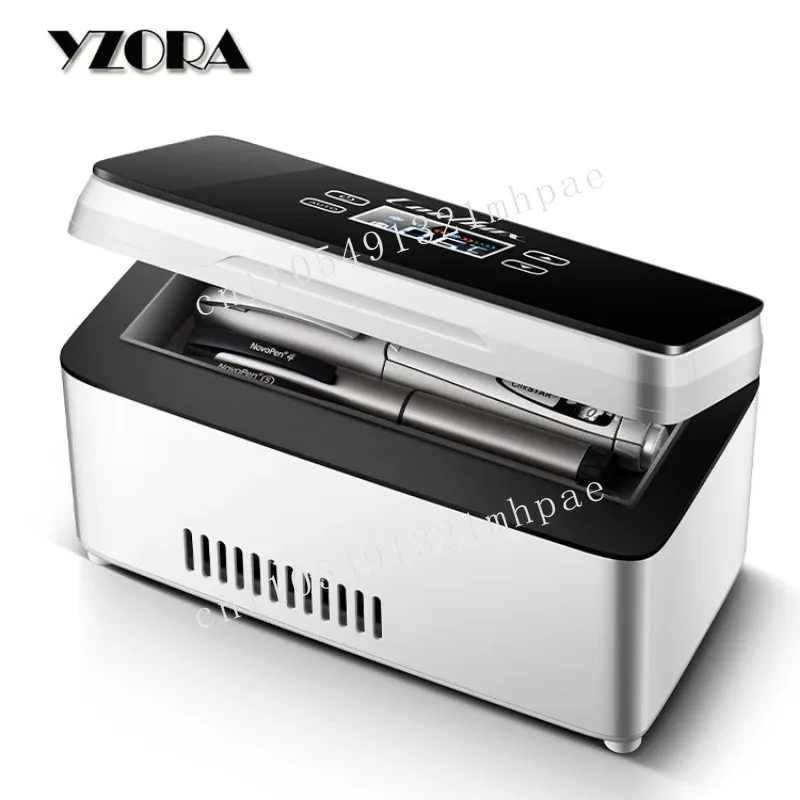 

13600 mAh USB Charging Mini Cold Box Drug Thermostatic Cooler Travel Portable Insulin Refrigerator