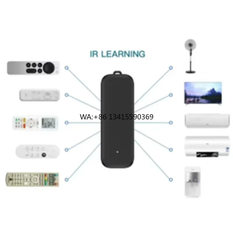 

2024 Smart IR Remote Control Universal Infrared Google Alexa Voice Control for Home Appliance IoT Home Automation