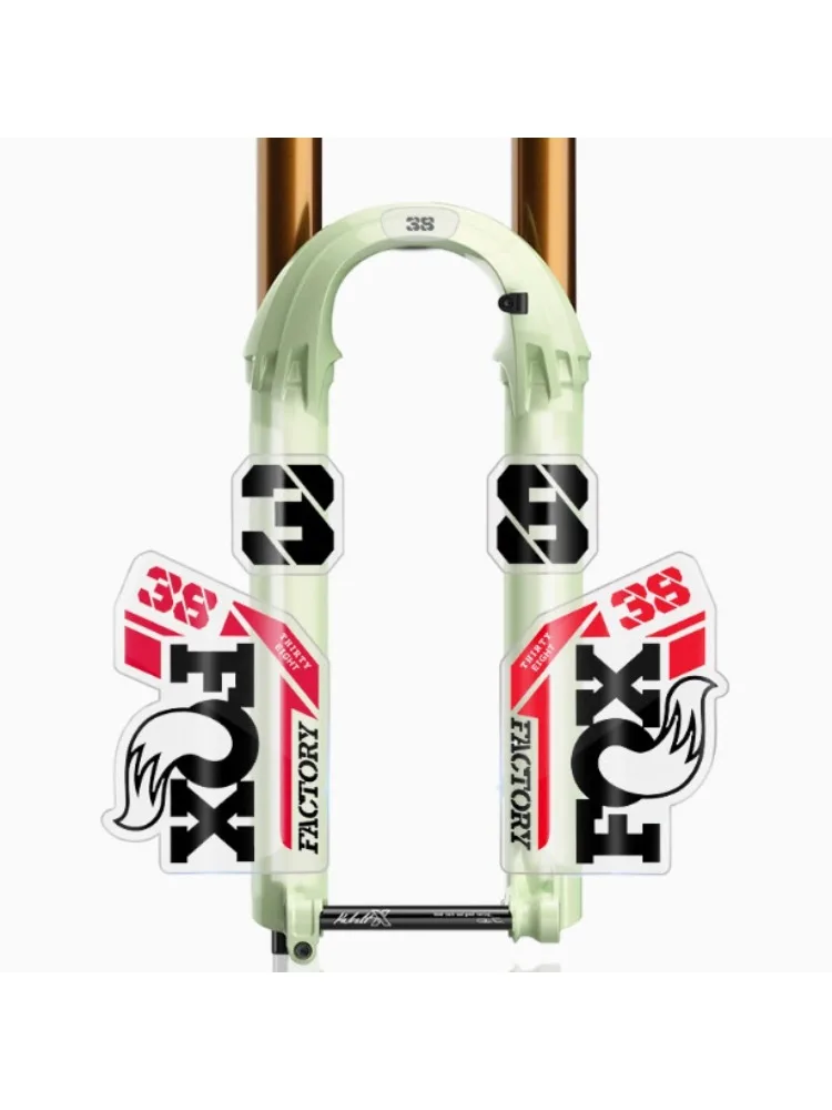 AliExpress 2021 FLOAT 38 DH Mountain Bike Fork Stickers MTB Speed Down Mountain 38 Latest Front Fork Decals