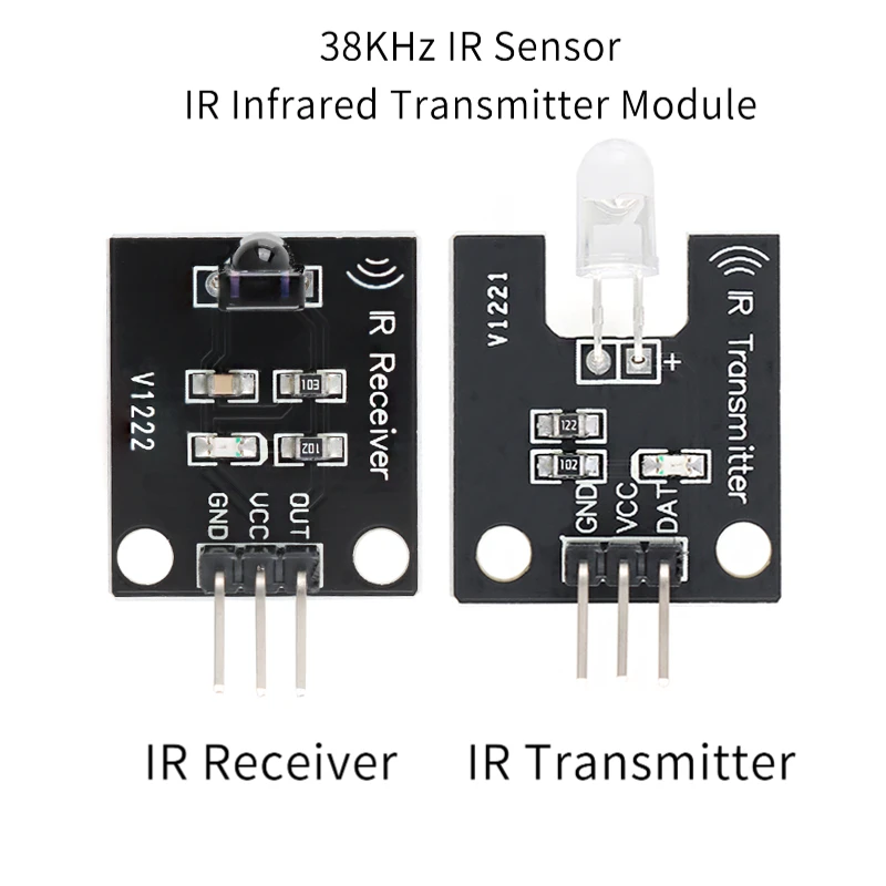 IR 赤外線送信機モジュール Ir デジタル 38khz 赤外線受信機センサーモジュール Arduino 電子ビルディングブロック