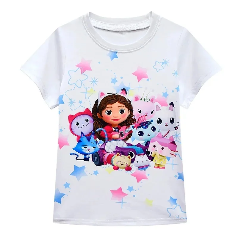 Premium Outfit Summer Clothes Gabbys Dollhouse T shirt Skirt Sets Gabby Cats Carnival Halloween Cosplay Costume Birthday view 4