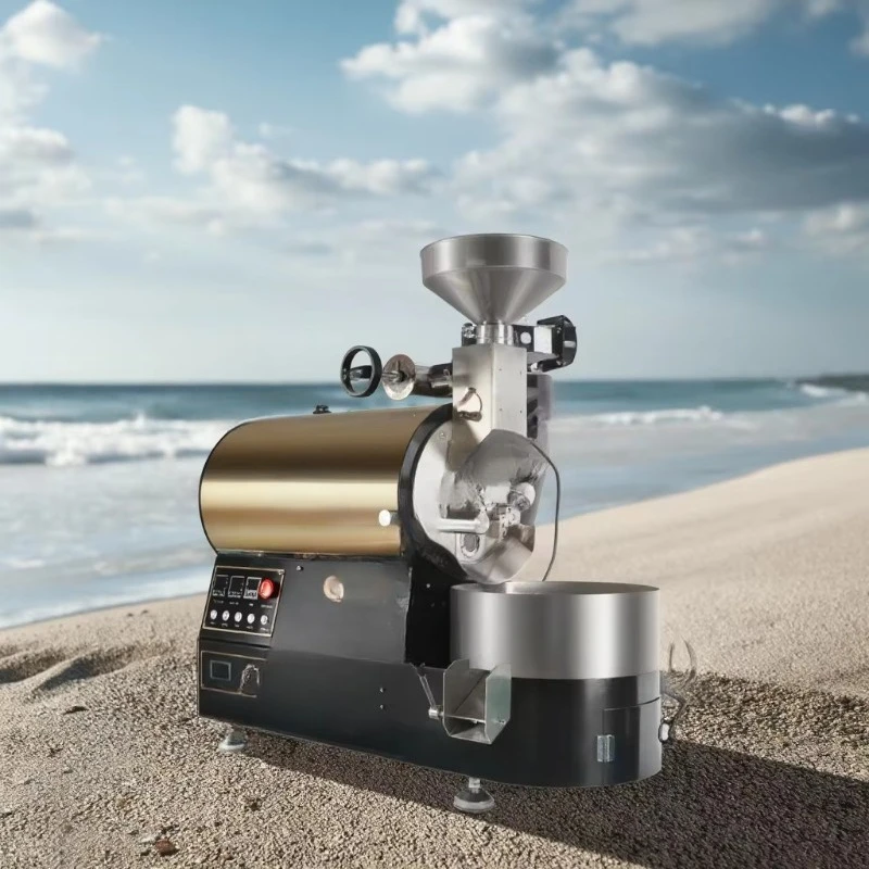 Kg 2 kg electric gas coffee roaster stainless steel