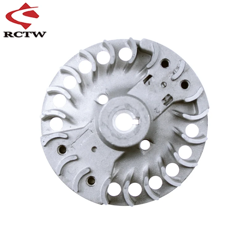 

32CC 36CC 45CC 71CC Easy Starter Lightened Flywheel for 1/5 HPI ROFUN ROVAN KM BAJA Losi 5T FG GoPed RedCat Rc Car Engines Parts