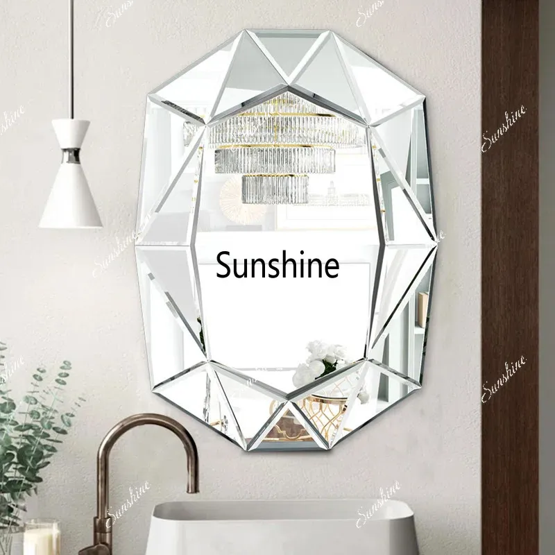 Desktop women's makeup mirror household vanity mirror travel folding