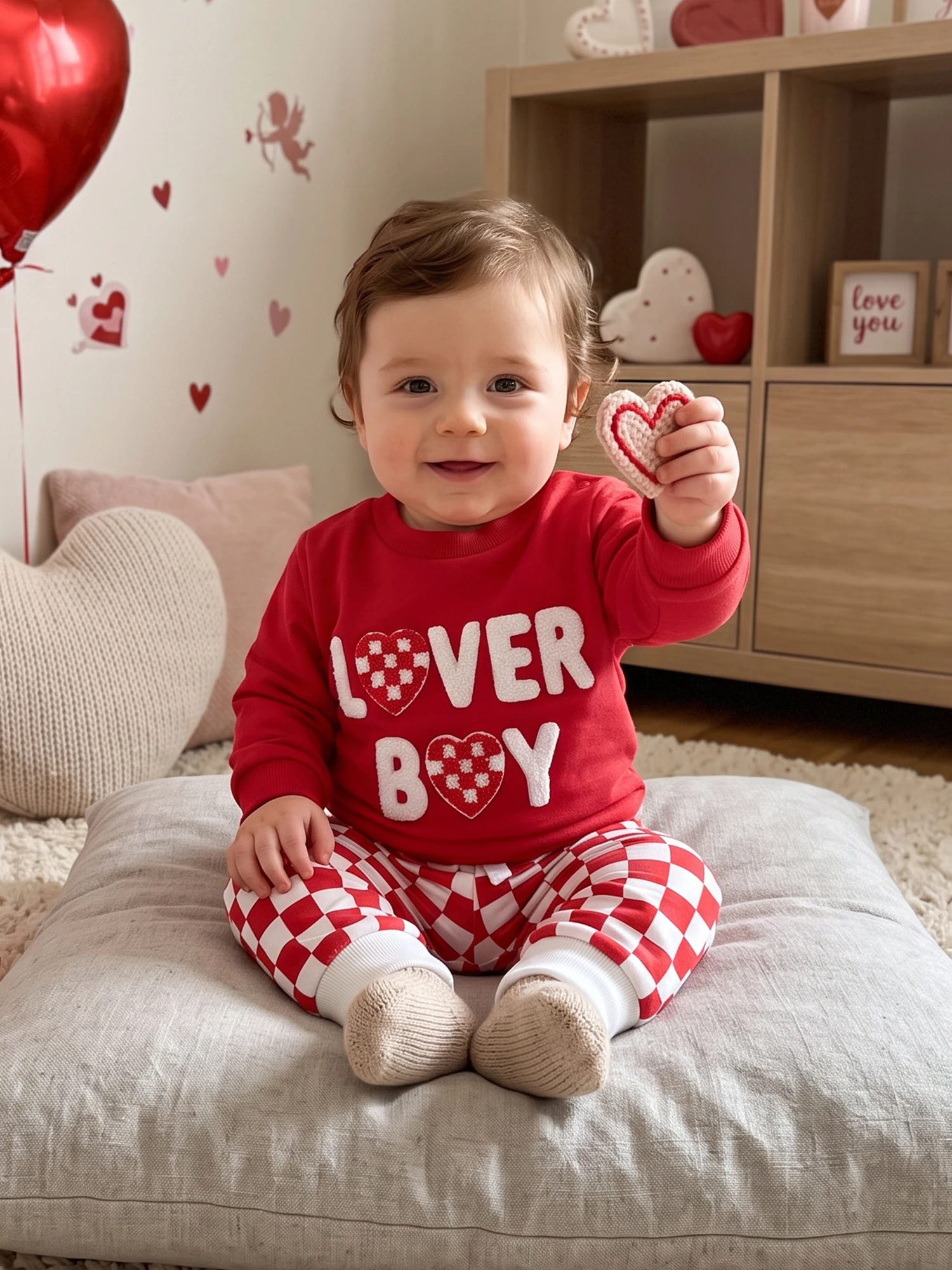 Tops Sleeve Toddler Girls Embroidery Toddler Girls Valentines Valentines Sleeve Embroidery Professional