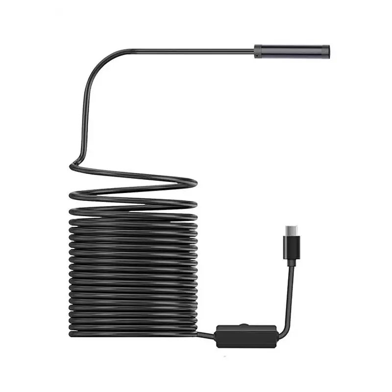 5.5MM Android Endoscopio Macchina Fotografica 3 IN1 Micro USB Tipo C Periscopio Mini Macchina Fotografica Impermeabile LED di Ispezione Auto Per HUAWEI XIAOMI PC