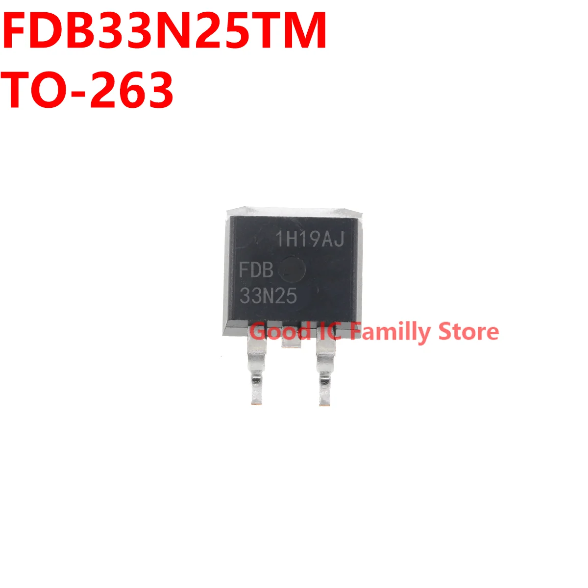 

10PCS FDB33N25TM TO-263