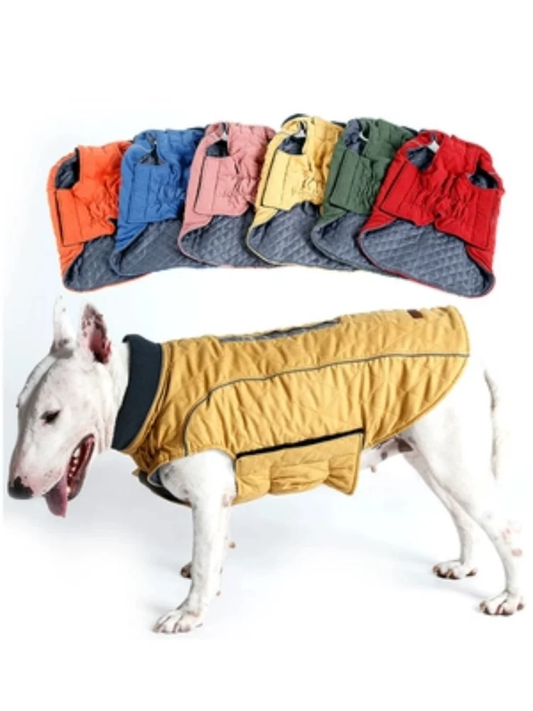 Haustier Baumwolle gepolsterte Kleidung Hund Winterkleid ung verdickte Thermo kleidung Fadou Corgi Gold Wolle Baumwolle gepolsterte Kleidung