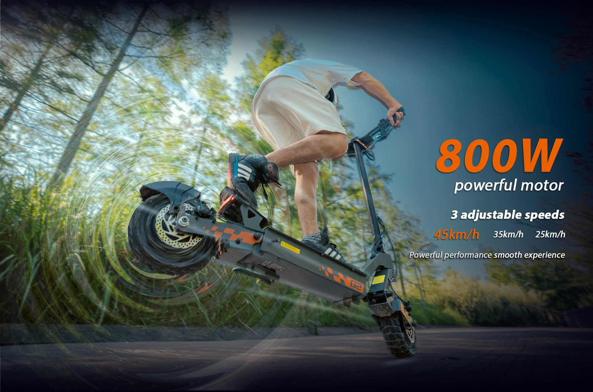Kukirin G2 Elektrische Langkah Skuter Listrik Dewasa 10 Inci Off-Road E Skuter Motor Ganda Skuter Suspensi Ganda Listrik