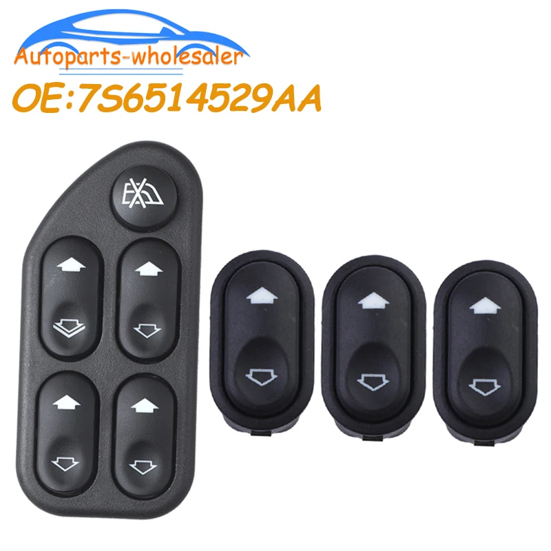 Power Window Switch 7S65-14529-AA 95BG-14529-AB 7S6514529AA For Ford Escort MK7 VII Ford Mondeo MK II 2 1995 - 2006 Transit