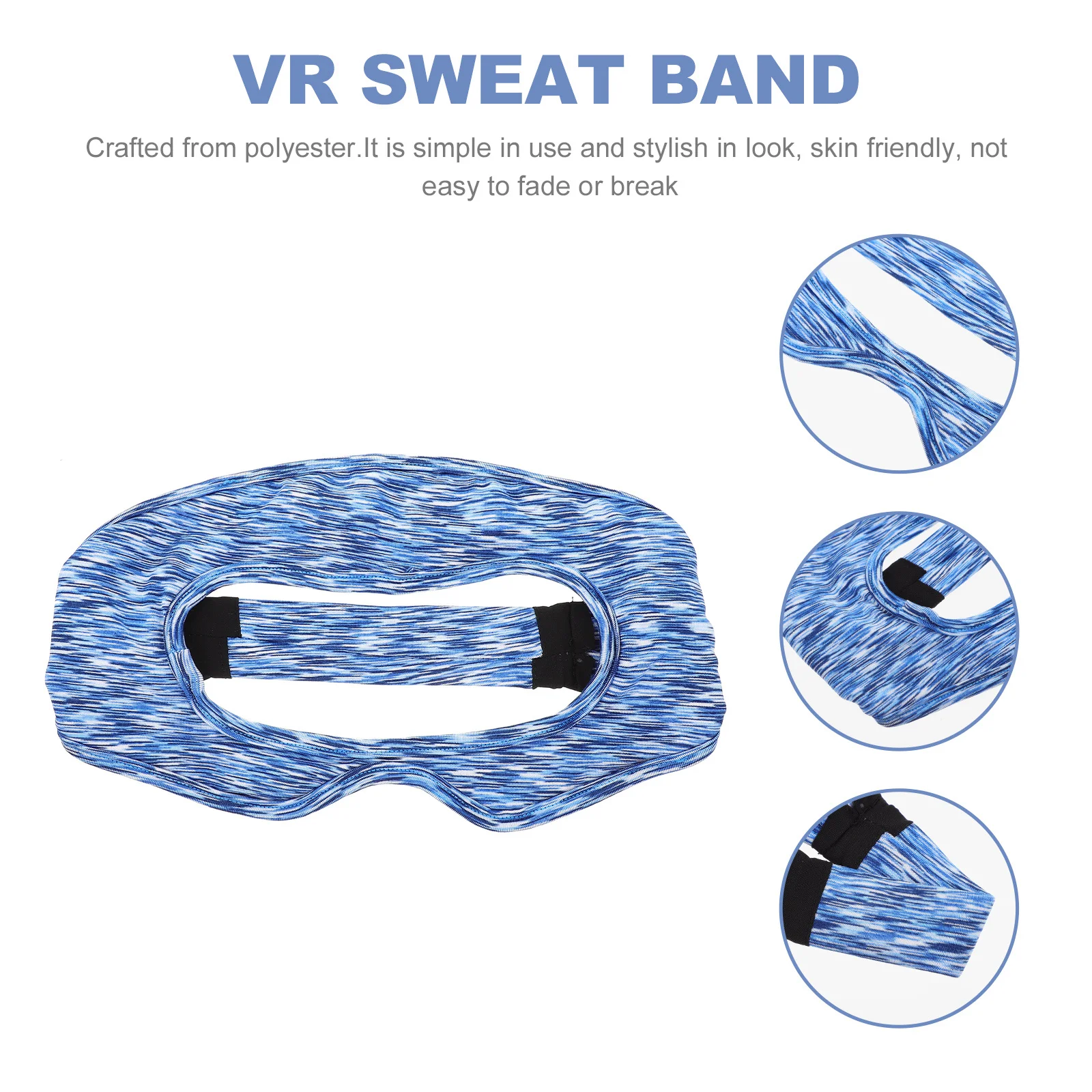 

Vr Eye Mask Cover High-Performance Moisture-Wicking Ergonomic Design Enhanced Comfort during Play Cover for All-Day Use
