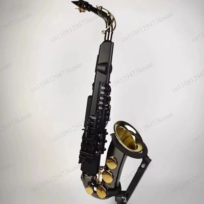 YDS-150 128C 120 Bent Neck Modification Parts, Electric Saxophone Curved Tube with Professional Backpack